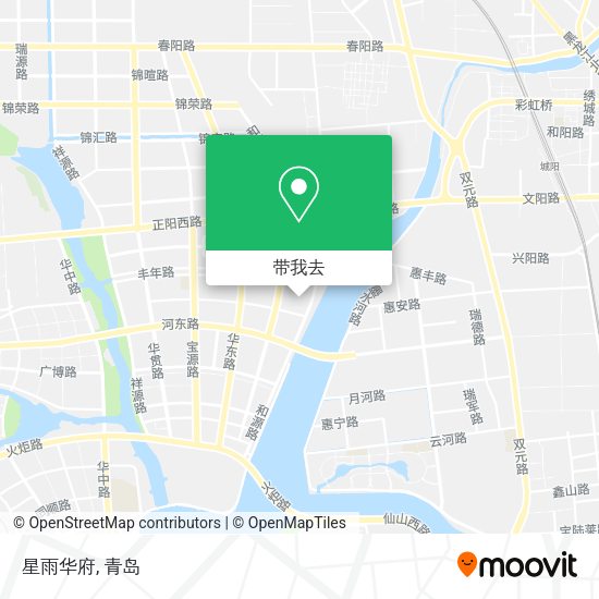 星雨华府地图