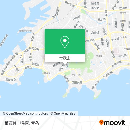 栖霞路11号院地图