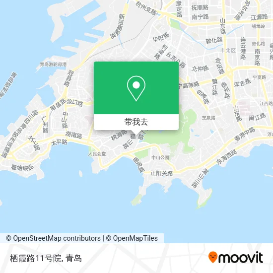 栖霞路11号院地图