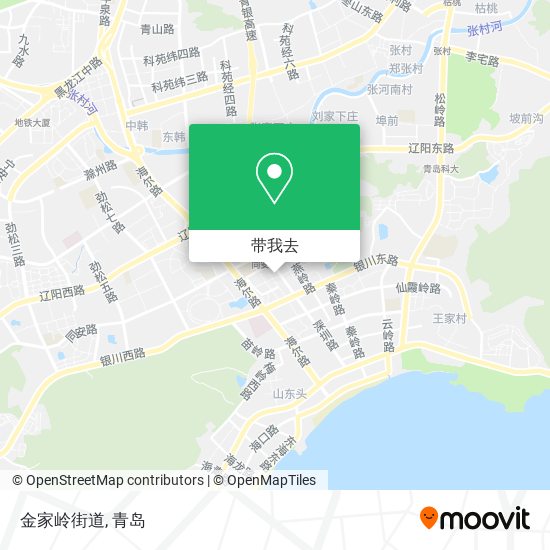 金家岭街道地图