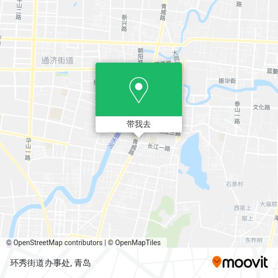 环秀街道办事处地图
