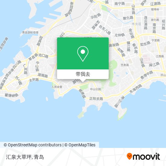 汇泉大草坪地图