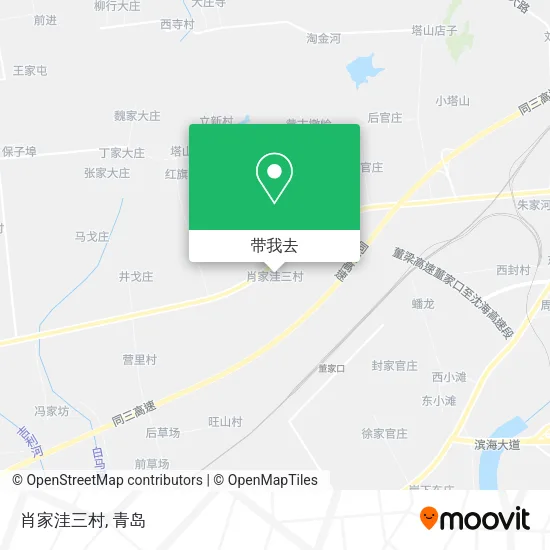 肖家洼三村地图