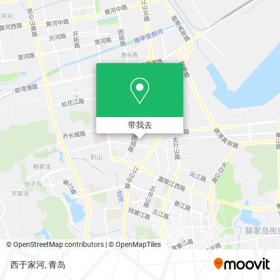 西于家河地图