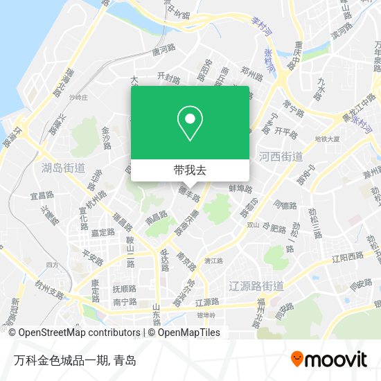 万科金色城品一期地图