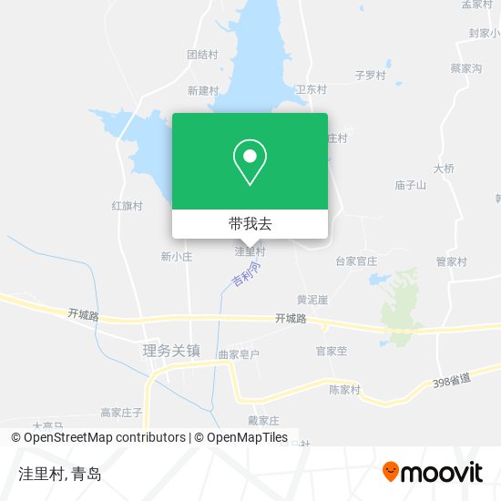 洼里村地图