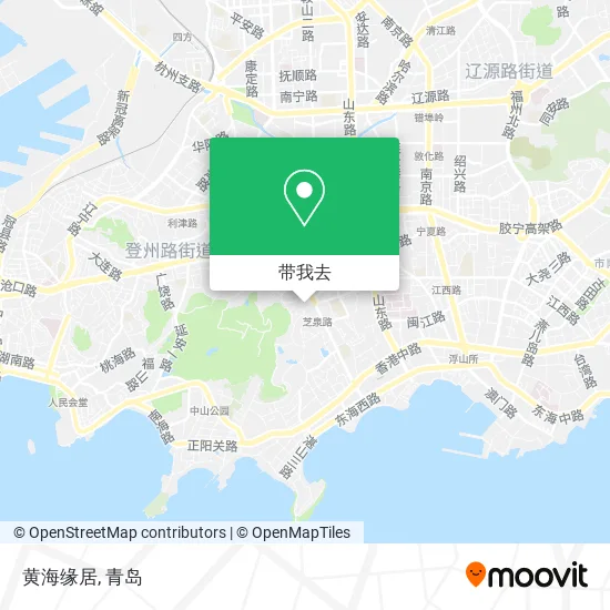 黄海缘居地图