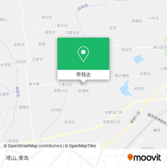 塔山地图