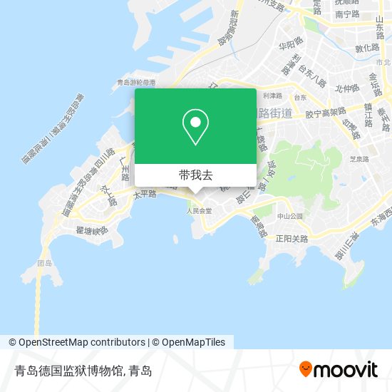 青岛德国监狱博物馆地图