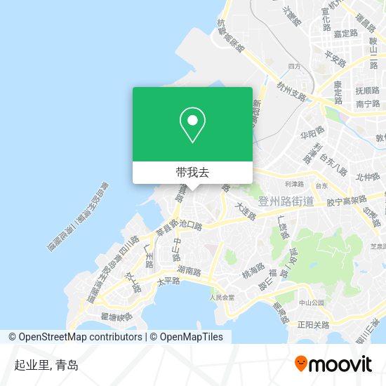 起业里地图