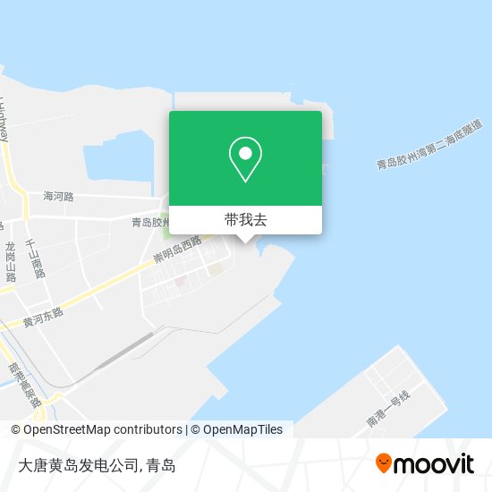 大唐黄岛发电公司地图