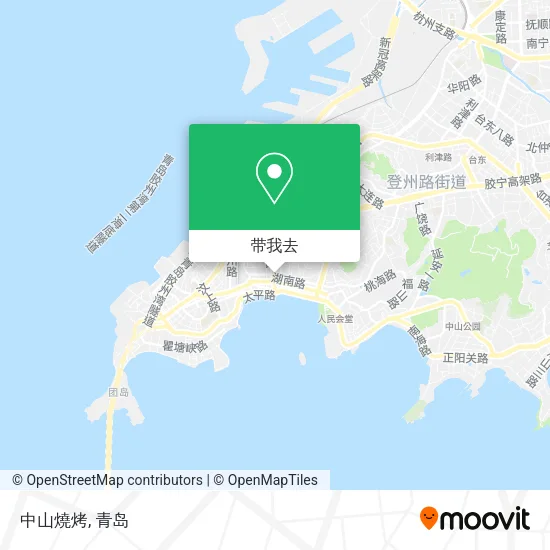 中山燒烤地图
