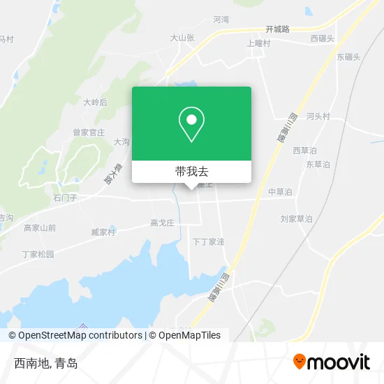 西南地地图
