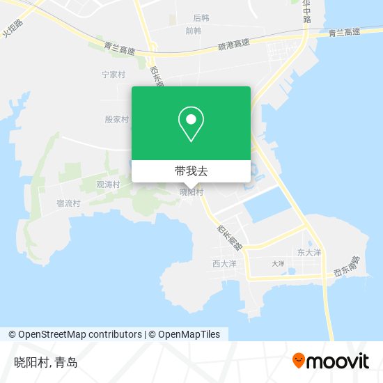 晓阳村地图