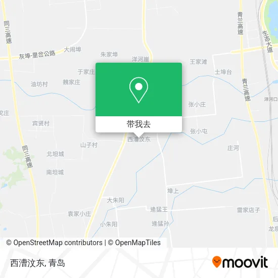 西漕汶东地图