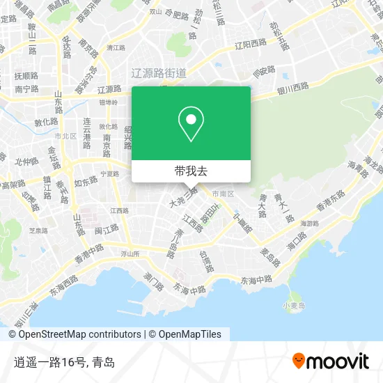 逍遥一路16号地图