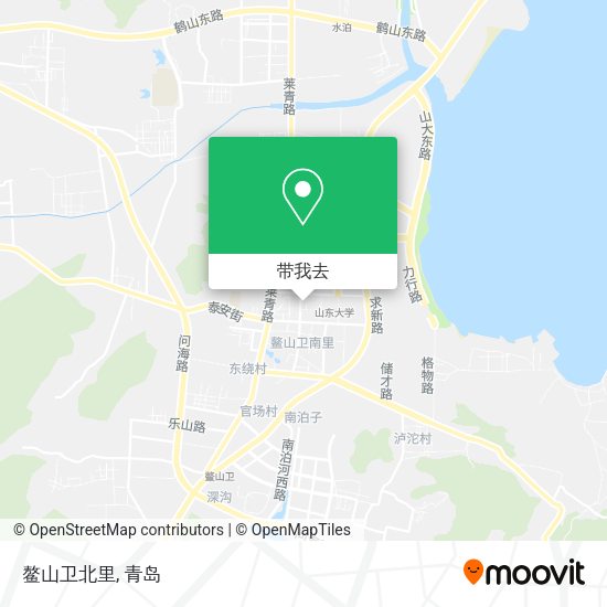 鳌山卫北里地图