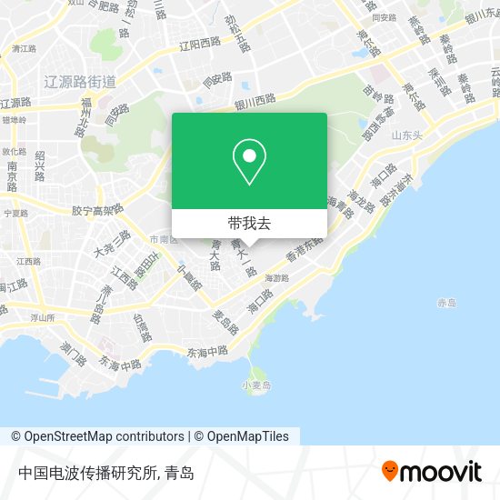 中国电波传播研究所地图