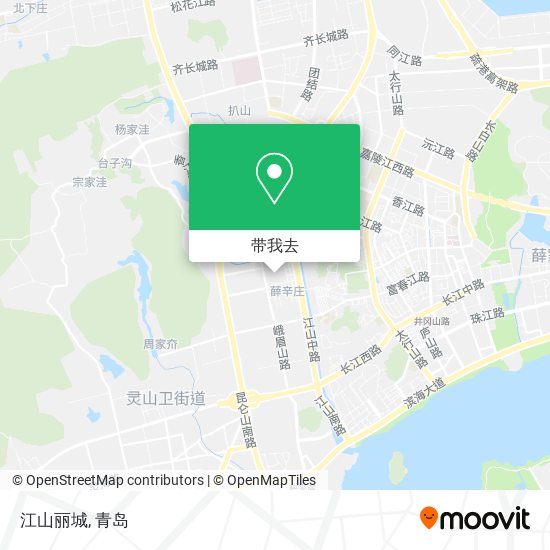 江山丽城地图