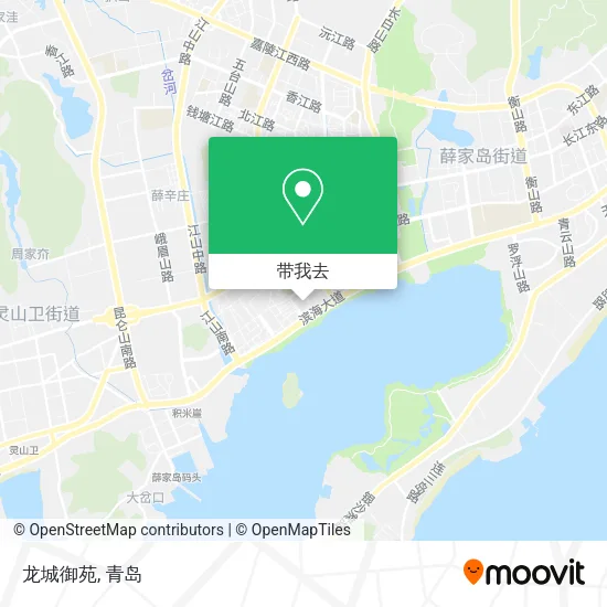 龙城御苑地图