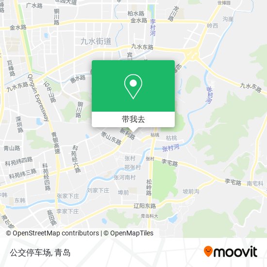 公交停车场地图