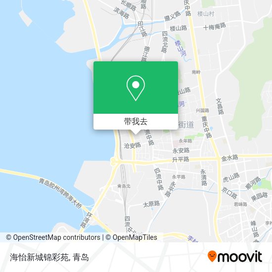 海怡新城锦彩苑地图