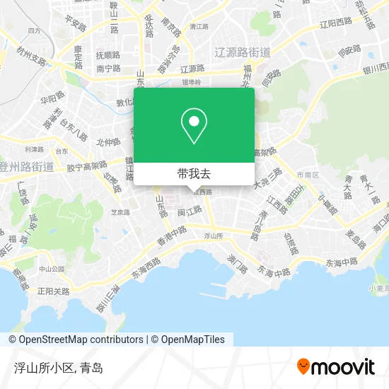 浮山所小区地图