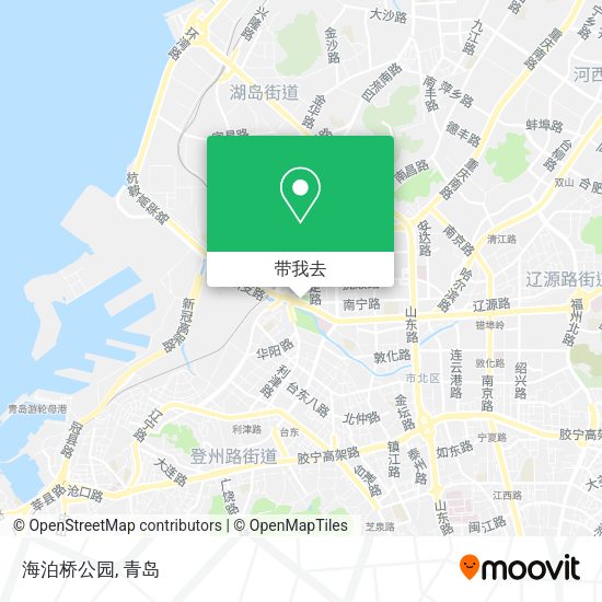 海泊桥公园地图