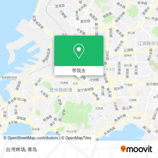 台湾烤场地图