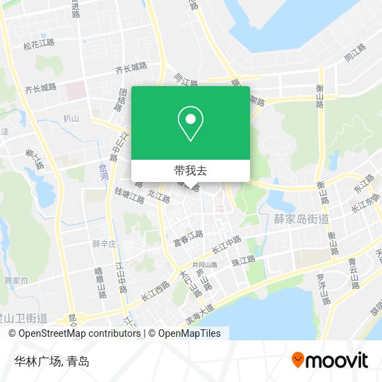 华林广场地图