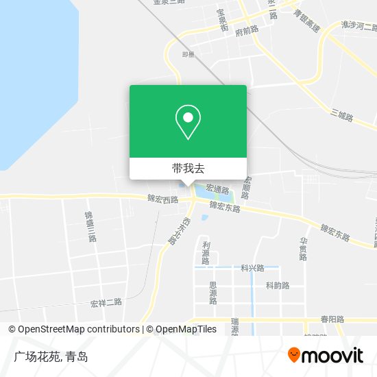 广场花苑地图
