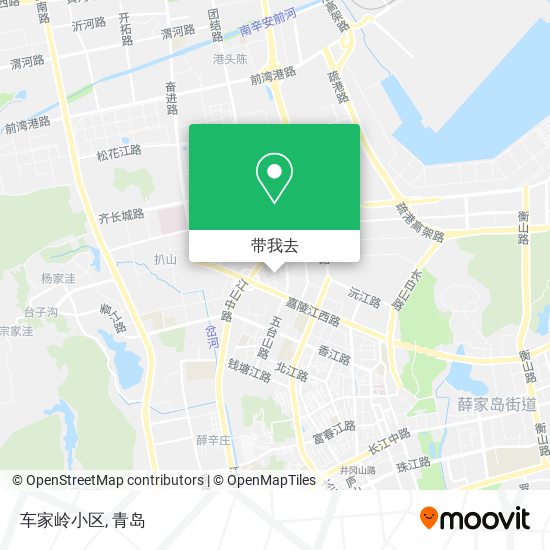 车家岭小区地图