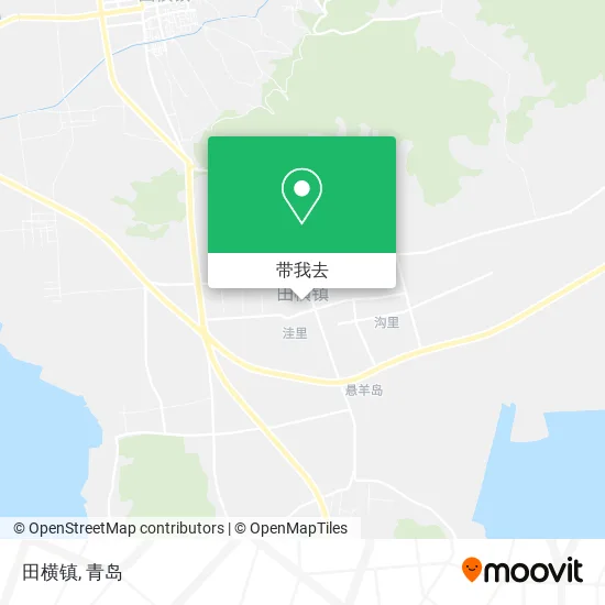 田横镇地图