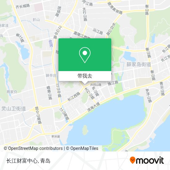 长江财富中心地图