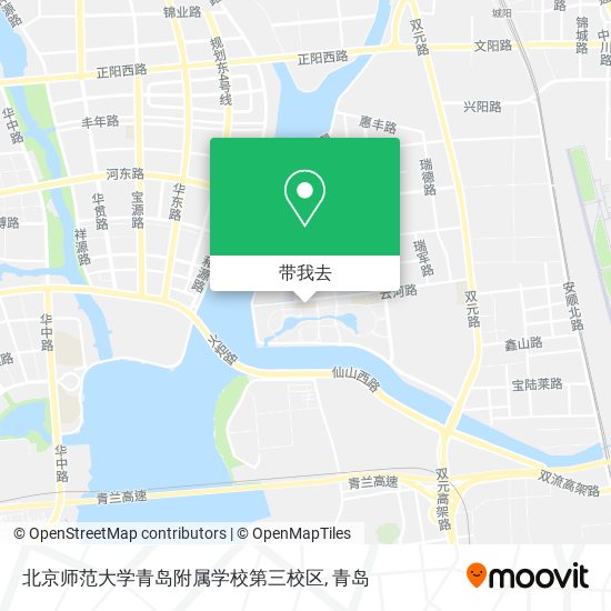 北京师范大学青岛附属学校第三校区地图