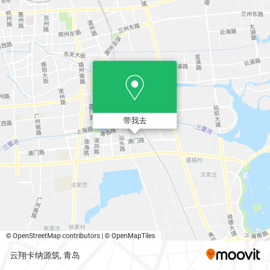 云翔卡纳源筑地图