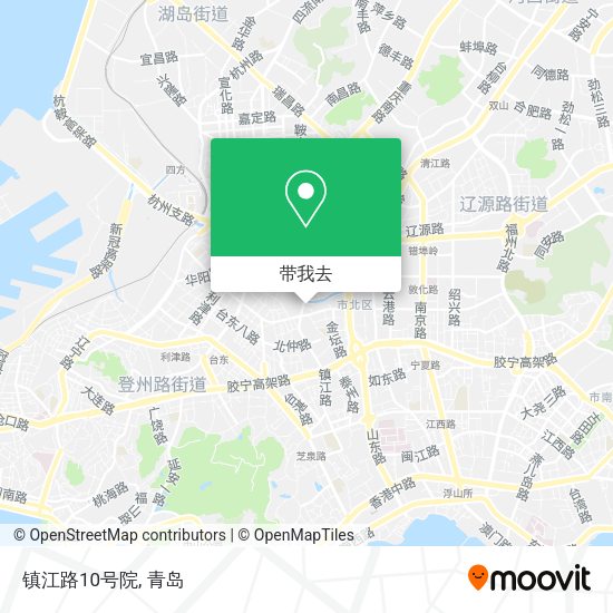 镇江路10号院地图