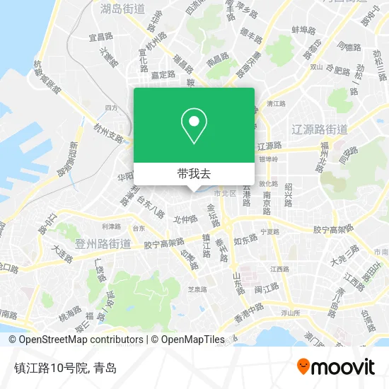 镇江路10号院地图