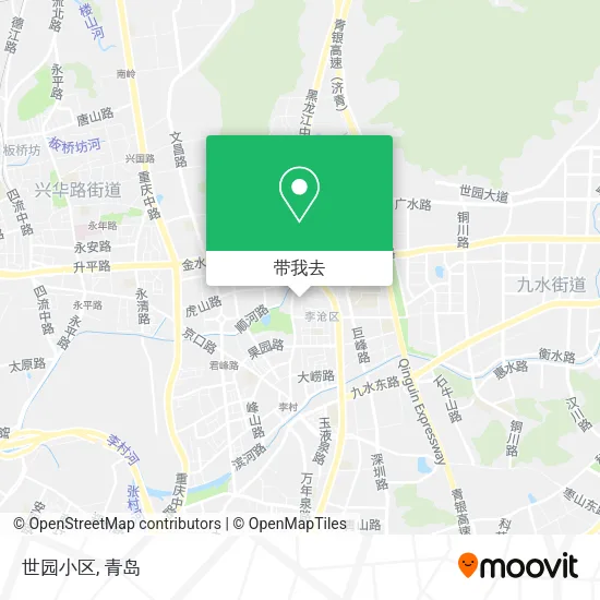 世园小区地图