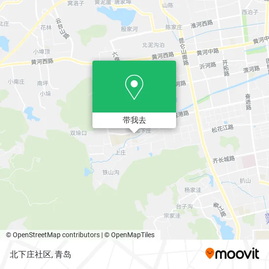 北下庄社区地图