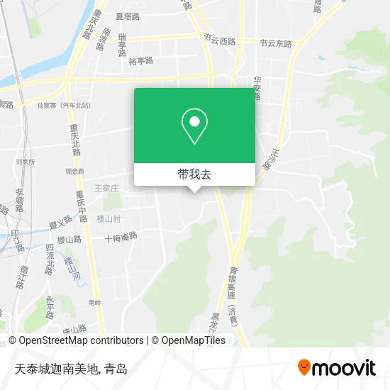 天泰城迦南美地地图