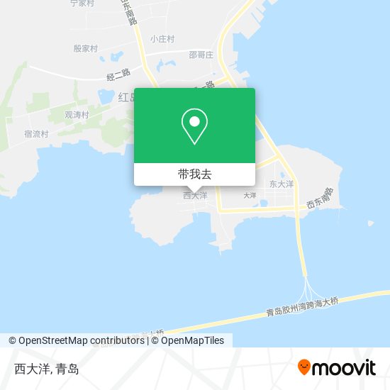 西大洋地图