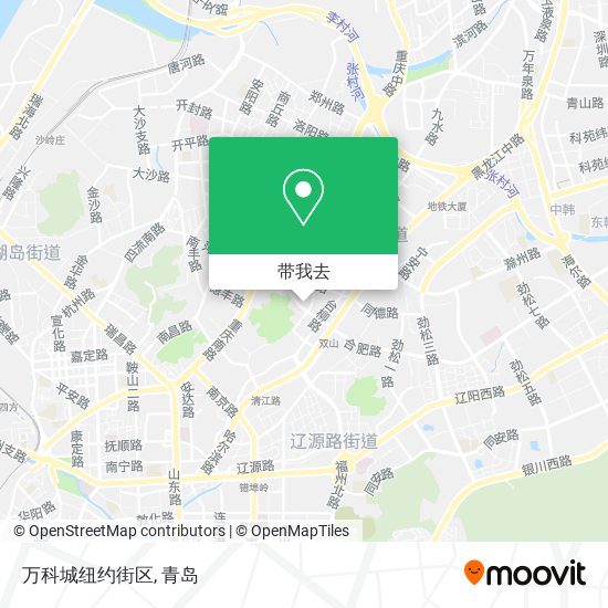 万科城纽约街区地图