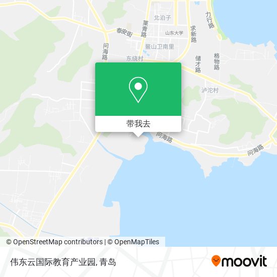 伟东云国际教育产业园地图