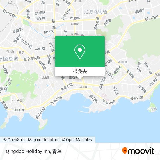 Qingdao Holiday Inn地图