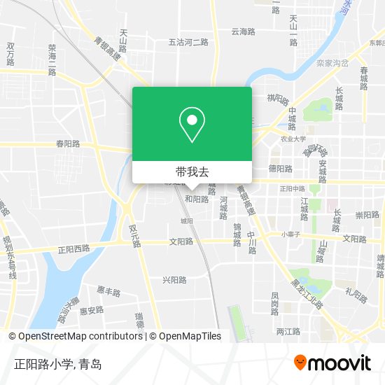 正阳路小学地图