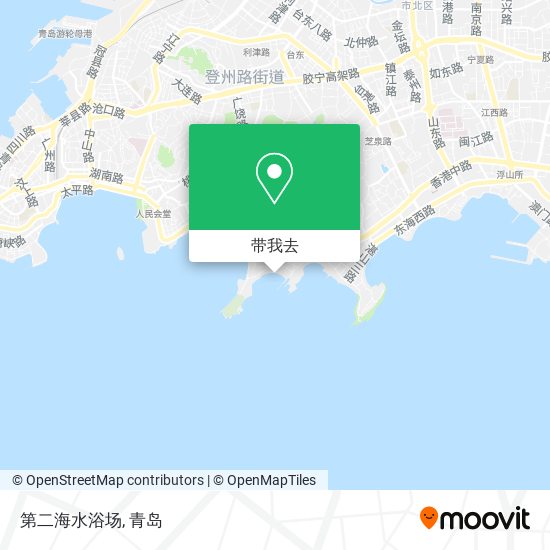 第二海水浴场地图