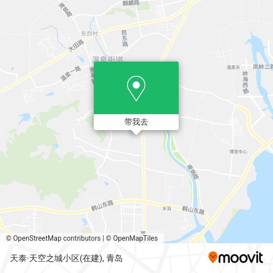 天泰·天空之城小区(在建)地图
