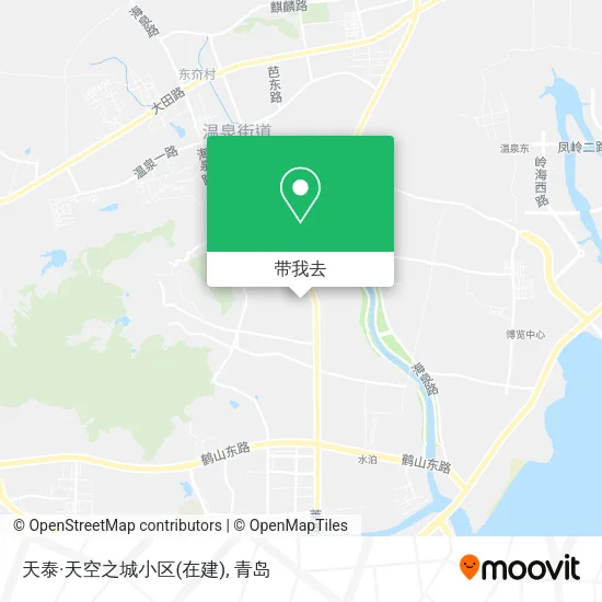 天泰·天空之城小区(在建)地图