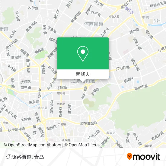 辽源路街道地图